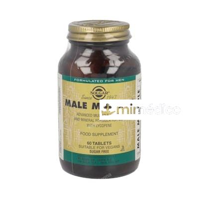 MALE MULTIPLE (COMPL.PARA EL HOMBRE) 60COMP. SOLGAR