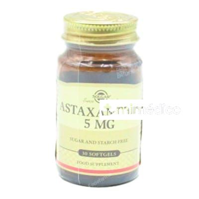 COMPLEJO DE ASTAXANTINA 5MG. 30CAP.GEL.BLANDA SOLGAR