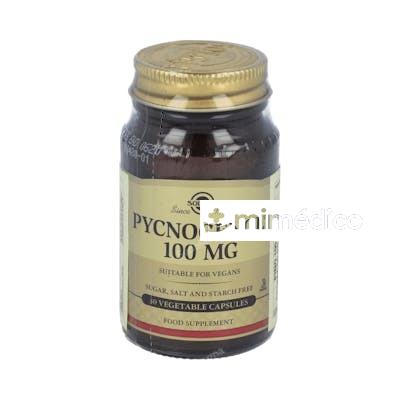 PINO 100MG.EXT.CORTEZA PINO PYCNOGENOL 30CAP.VEG. SOLGAR