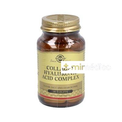COLAGEN ACIDO HIALURONICO COMPLEX 120MG. 30COMP. SOLGAR