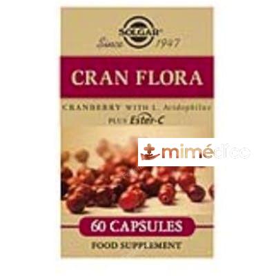 CRAN FLORA (ARAND.ROJO CON PROBIOT.Y ESTER-C) 60CA SOLGAR