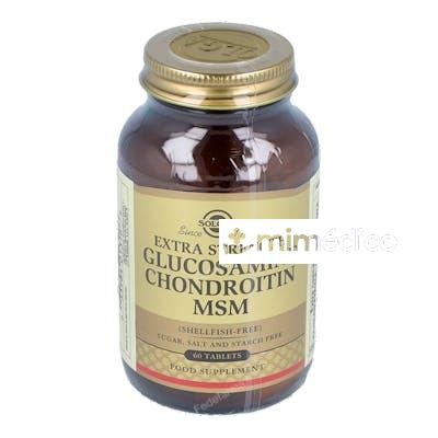 GLUCOSAMINA CONDROITINA MSM CONCENTRADO 60COMP. SOLGAR