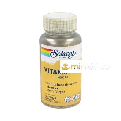 VIT. D3 400UI 120PERLAS SOLARAY