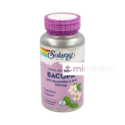BACOPA 100MG 60CAP. SOLARAY