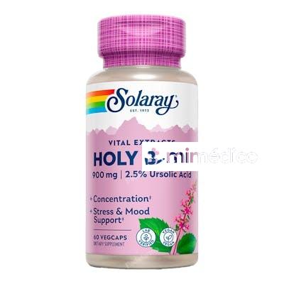 HOLLY BASIL 450MG. 60CAP. SOLARAY