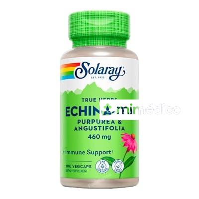 ECHINACEA (ANGUSTIFOLIA/PURPUREA) 460MG. 100CAP. SOLARAY