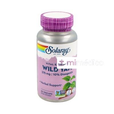 WILD YAM (MEXICAN YAM) 60CAP. SOLARAY