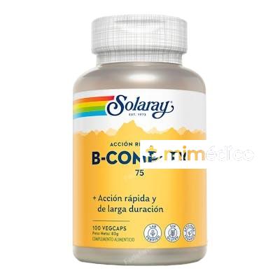 B COMPLEX ACCION RETARDADA 75 MG. 100CAP. SOLARAY