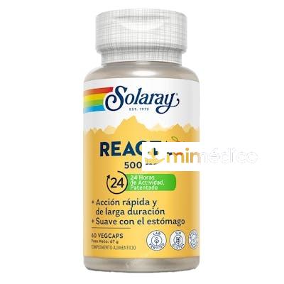 REACTA-C 500MG. (ESTER C) 60CAP. SOLARAY