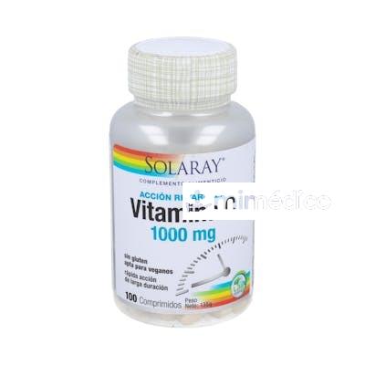 VITAMINA C 1000MG 100COMP SOLARAY