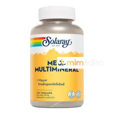 MEGA MULTI MINERAL 120CAP. SOLARAY