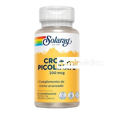 CHROMIUM PICOLINATO 200MCG. 50COMP. SOLARAY