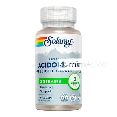 ACIDOPHILUS PLUS 30CAP. (REFRIGERACION) SOLARAY
