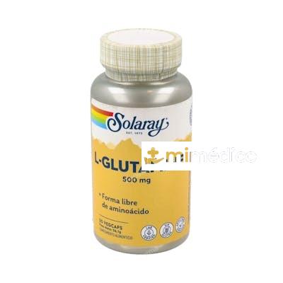 L-GLUTAMINE 500MG. 50CAP. SOLARAY