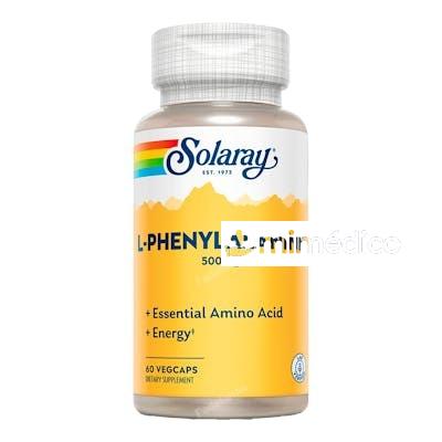 L-FENILALANINA 500MG. 60CAP. SOLARAY