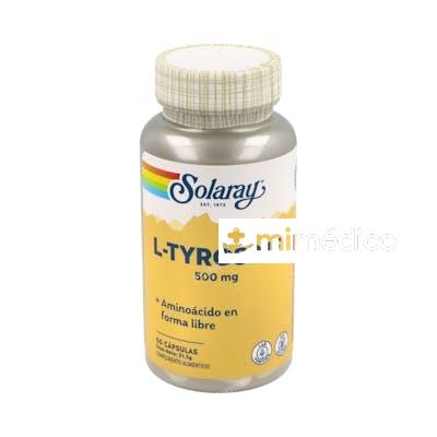 L-TIROSINA 500MG. 50CAP. SOLARAY