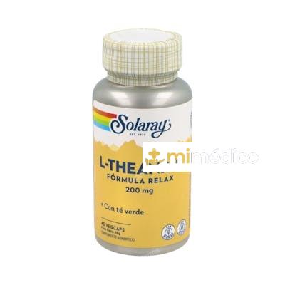 L-TEANINA (THEANINE) 200MG. 45CAP. SOLARAY
