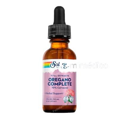 OREGANO COMPLETE 30ML. SOLARAY