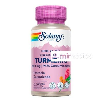 TURMERIC 600MG. 30CAP. SOLARAY