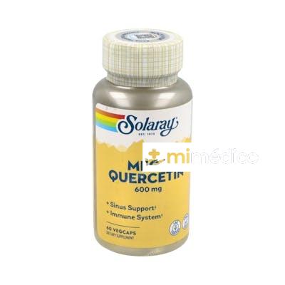 MEGA QUERCITIN 600 MG 60 CAP 600MG. SOLARAY
