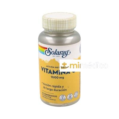 VITAMINA C 1000MG SMALL 30COMP SOLARAY