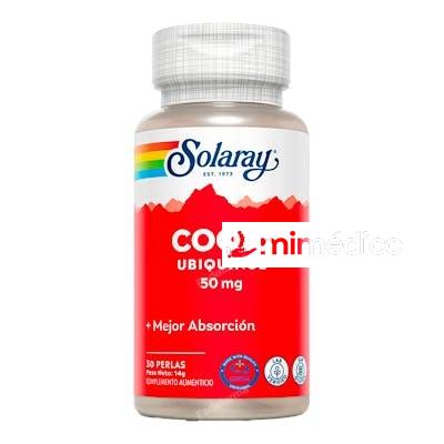 UBIQUINOL COQ10 50MG. 30PERLAS SOLARAY