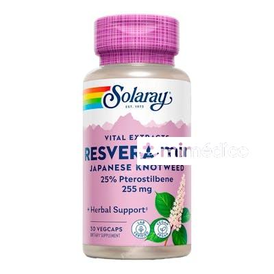 SUPER RESVERATROL 250MG. 30CAP. SOLARAY