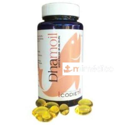 DHAMOIL DHA Y EPA 60PERLAS CODIET