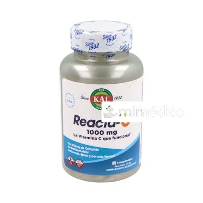 REACTA-C 1000MG. 60COMP. KAL SOLARAY