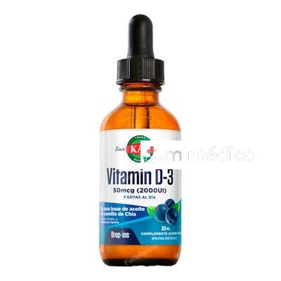 VITAMINA D3 GOTAS 53ML. SOLARAY