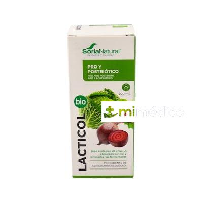 LACTICOL ECOLOGICO JUGO DE CHUCRUT 200ML SORIA NATURAL