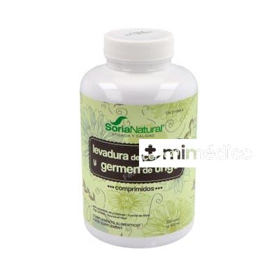 GERMEN DE TRIGO Y LEVADURA DE CERVEZA 500COMP. SORIA NATURAL