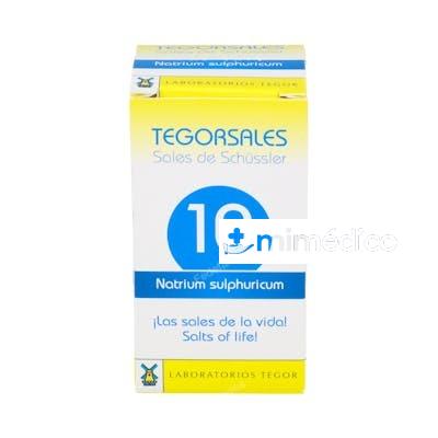 SAL SCHUSSLER NATRIUM-SULF.D6 TEGORSALES (Nº10) 350 COMP.20G TEGOR