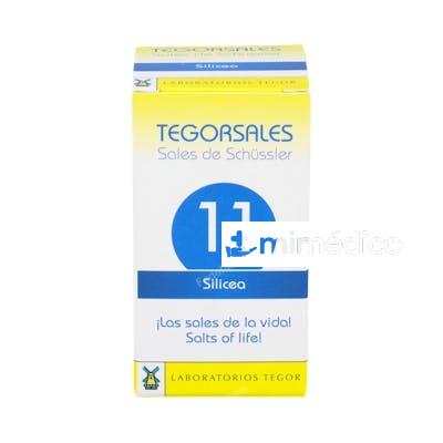 SAL SCHUSSLER SILICEA D12 TEGORSALES (Nº11) 350 COMP.20G TEGOR
