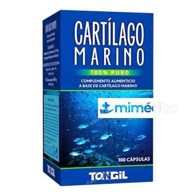 SQUALO CARTILAGO DE TIBURON PURO 750MG. 100CAP. TONGIL