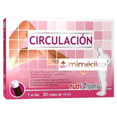 NUTRIORGANS CIRCULACION 20AMP. TONGIL