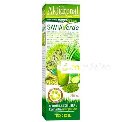 AKTIDRENAL SAVIA VERDE 250ML. LINEABEL TONGIL