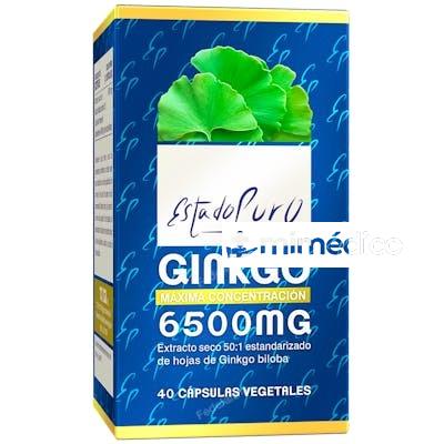 GINKGO 6500MG. 40CAP. ESTADO PURO TONGIL