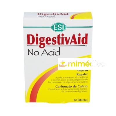 DIGESTIVAID NO ACID 12COMP. TREPATDIET-ESI