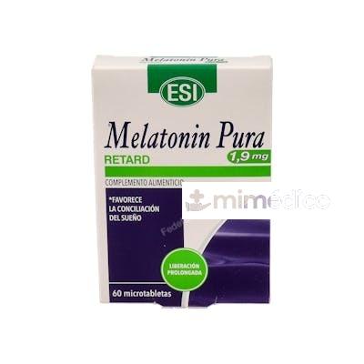 MELATONIN RETARD PURA 1,9MG. 60MICROTABLETAS TREPATDIET-ESI