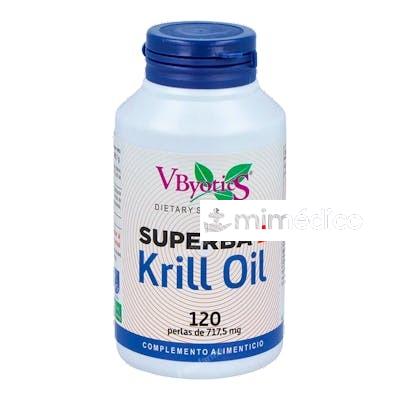 SUPERBA KRILL OIL (ACEITE DE KRILL)120PERLAS VBYOTICS