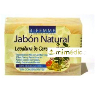 JABON DE LEV.DE CERVEZA 100GR BIFEMME YNSADIET