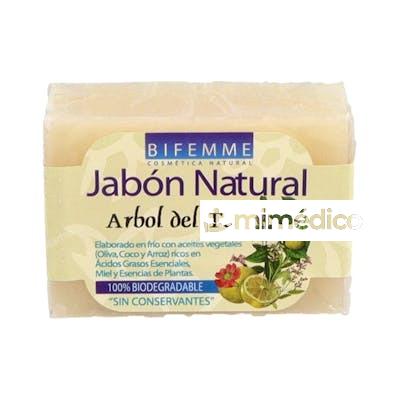 JABON DE ACEITE ARBOL DEL TE 100GR BIFEMME YNSADIET