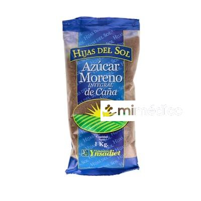 AZUCAR MORENO DE CAÑA BOLSA 1KG. HIJAS DEL SOL YNSADIET
