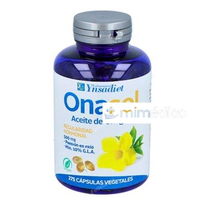 ONASOL ONAGRA  500MG+VIT.E 10MG 275 PERLAS YNSADIET