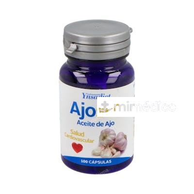 AJOSOL (PERLAS DE AJO 300MG.) 100 PERLAS YNSADIET