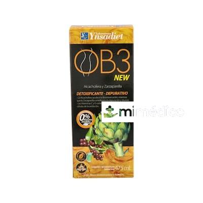 OB3 DRENANTE JARABE 475ML. YNSADIET