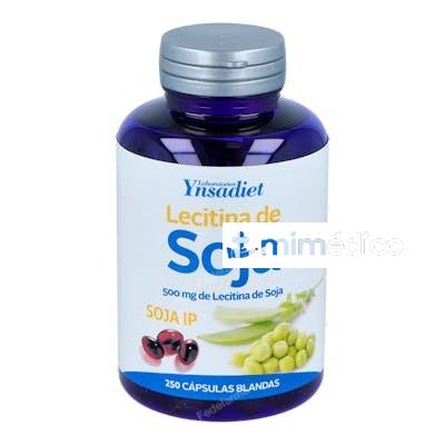 LECITINA DE SOJA  500MG. 250PERLAS HIJAS DEL SOL YNSADIET