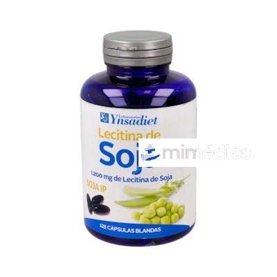LECITINA DE SOJA 1200MG. 125PERLAS HIJAS DEL SOL YNSADIET