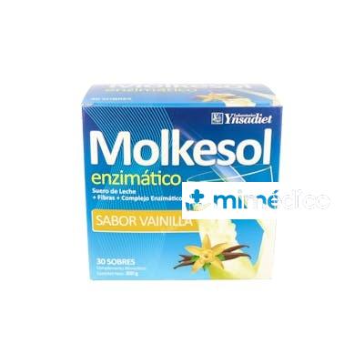 MOLKESOL ENZIMATICO VAINILLA 30SBRS. YNSADIET
